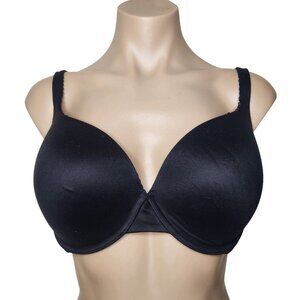 Victoria’s Secret Underwire Padded Push UP Bra Black Sz 34DDD F75